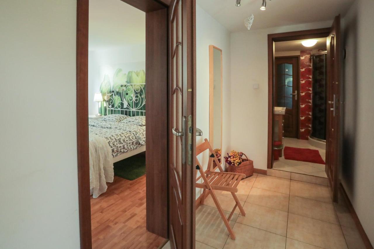 Zielono Mi Apartament Z Kominkiem & Pokoje Z Pieknym Widokiem Janowiec Buitenkant foto