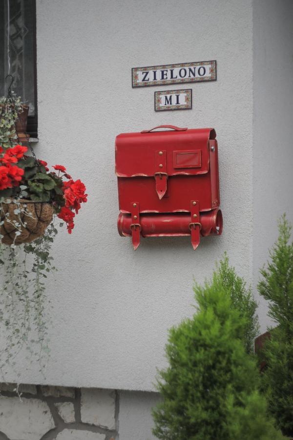 Zielono Mi Apartament Z Kominkiem & Pokoje Z Pieknym Widokiem Janowiec Buitenkant foto